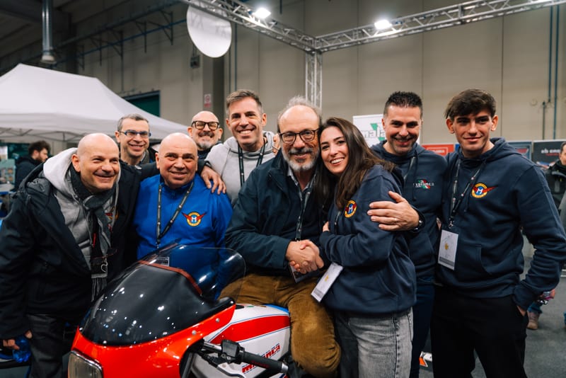 Il gruppo Moto Malanca al completo