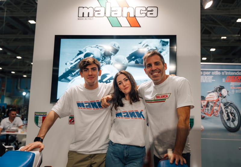 Team Moto Malanca durante un evento